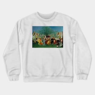 A Centennial of Independence by Henri Rousseau Crewneck Sweatshirt